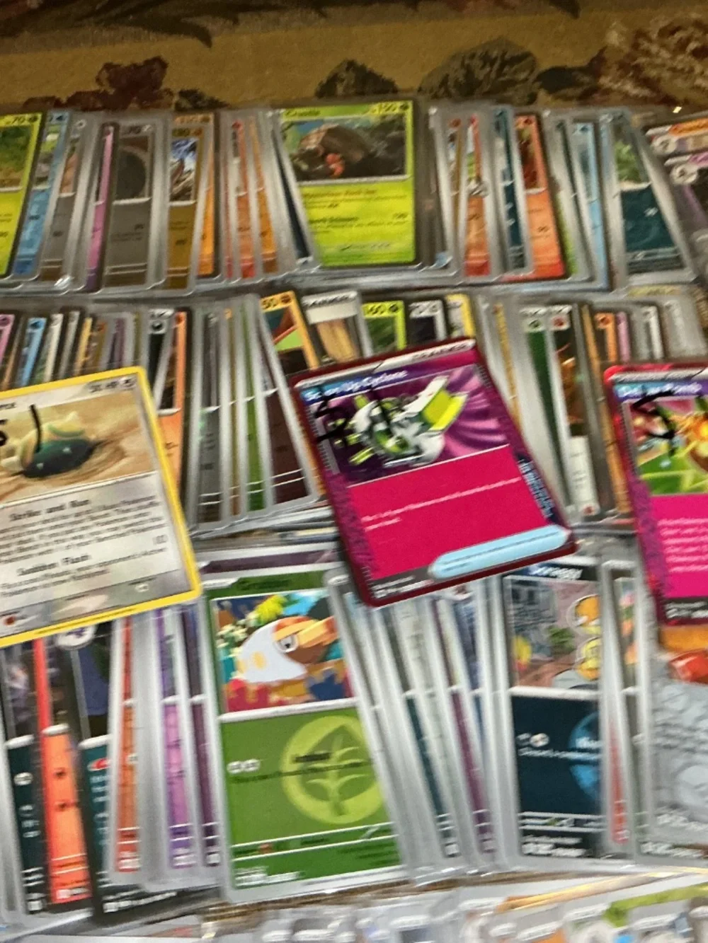 Pokemon Holo and reverse holo english card lot of 269 cards from 2020s